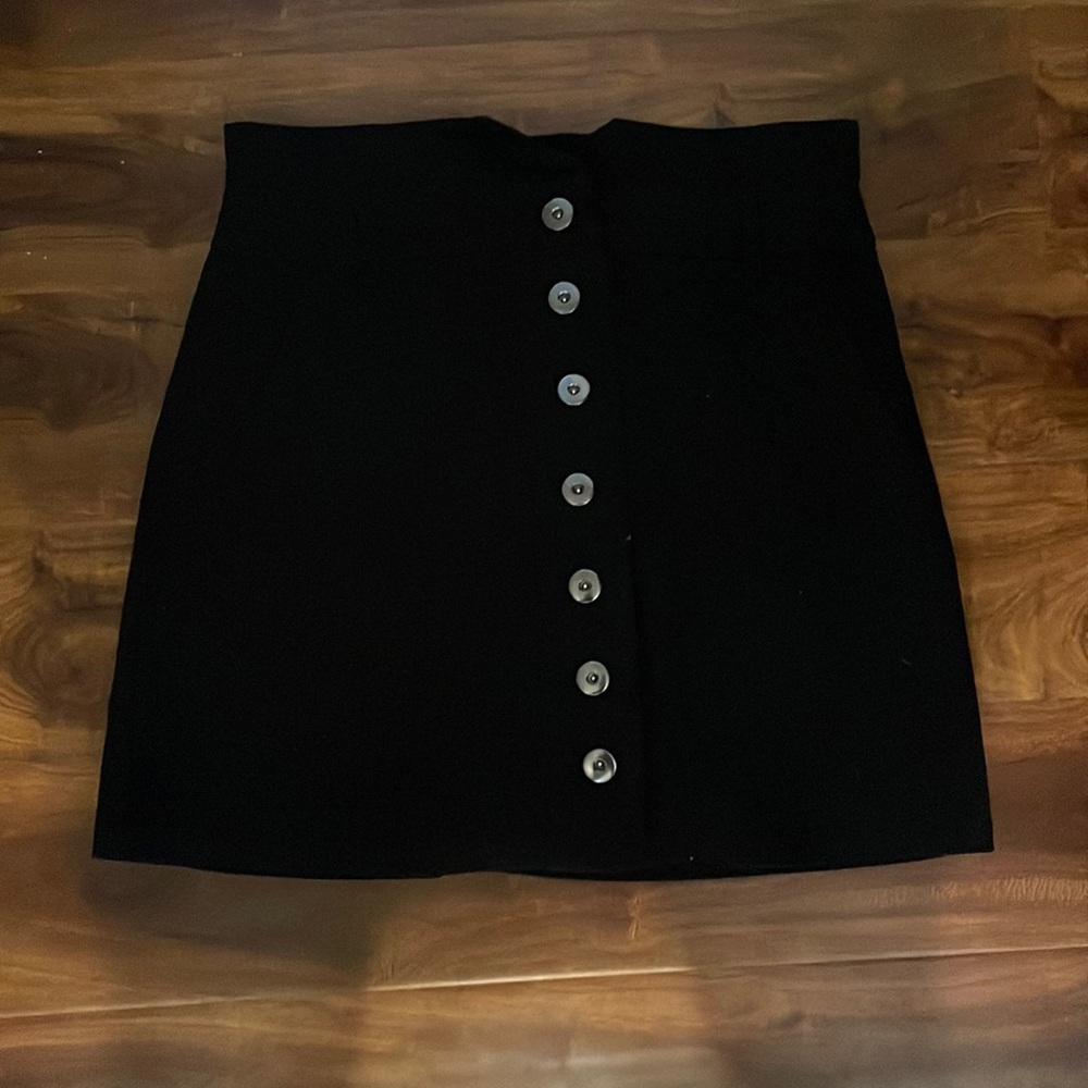 Mi Ami Women’s Black Denim Skirt Size M